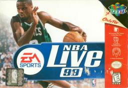 NBA Live 99 online game screenshot 1