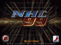 NHL 99 online game screenshot 1