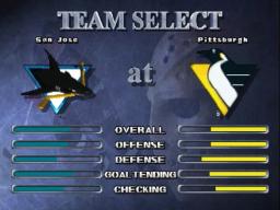 NHL Breakaway 98 online game screenshot 3
