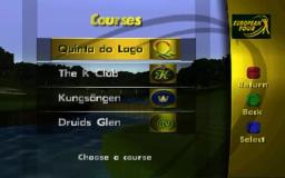 PGA European Tour online game screenshot 3