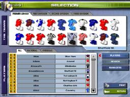 Premier Manager 64 online game screenshot 2
