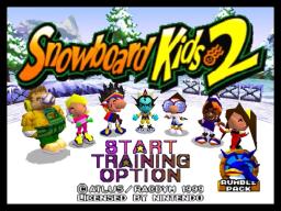 Snowboard Kids 2 online game screenshot 1