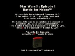 Star Wars Episode I - Battle for Naboo online game screenshot 1
