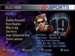 Supercross 2000 online game screenshot 3