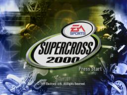 Supercross 2000 online game screenshot 1