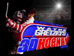 Wayne Gretzky's 3D Hockey online game screenshot 1