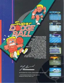 Super Dodge Ball online game screenshot 1