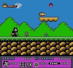 Felix the Cat online game screenshot 1