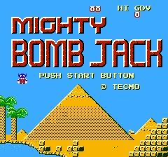 Mighty Bomb Jack online game screenshot 2