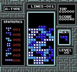 Tetris online - NES game
