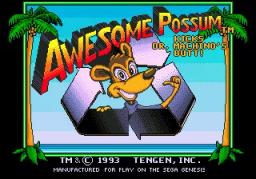 Awesome Possum... ...Kicks Dr. Machino's Butt online game screenshot 1