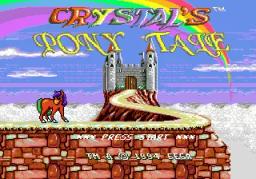 Crystal's Pony Tale online game screenshot 1