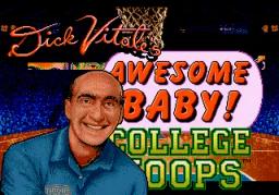 Dick Vitale's 'Awesome, Baby!' College Hoops online game screenshot 2