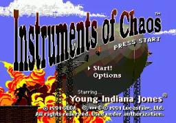 Instruments of Chaos Starring Young Indiana Jones online game screenshot 1
