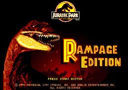 Jurassic Park - Rampage Edition online game screenshot 1