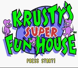 Krusty's Super Fun House online game screenshot 1