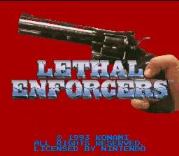 Play Lethal Enforcers Sega Genesis Online