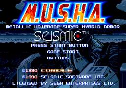 MUSHA - Metallic Uniframe Super Hybrid Armor online game screenshot 1