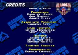 Madden NFL 98 online game screenshot 3