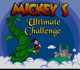 Mickey's Ultimate Challenge online game screenshot 1