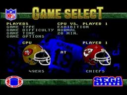 NFL Football '94 Starring Joe Montana scene - 5