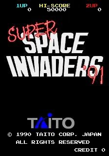 Space Invaders '91 online game screenshot 2