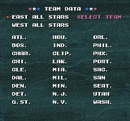 Tecmo Super NBA Basketball scene - 6