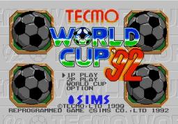 Tecmo World Cup online game screenshot 2