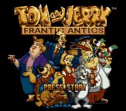 Tom and Jerry - Frantic Antics! online game screenshot 1
