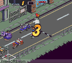 Biker Mice From Mars online game screenshot 2