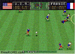 Capcom's Soccer Shootout online game screenshot 2