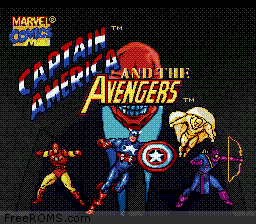 Captain America and The Avengers online game screenshot 1