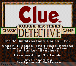 Clue online game screenshot 1