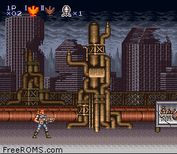 Contra III - The Alien Wars online game screenshot 2