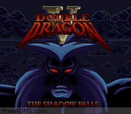 Double Dragon V - The Shadow Falls online game screenshot 1