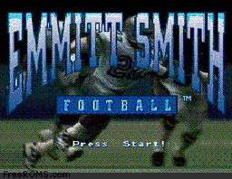 Emmitt Smith Football online game screenshot 1