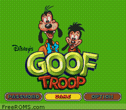 Goof Troop online game screenshot 1
