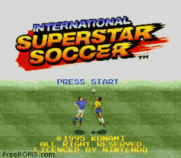 International Superstar Soccer online game screenshot 1