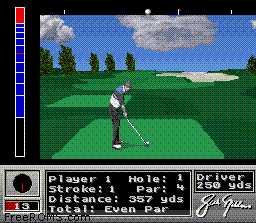 Jack Nicklaus Golf online game screenshot 2