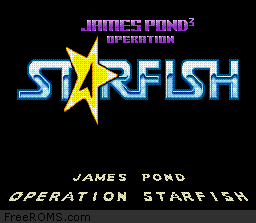 James Pond 3 - Operation Starfish online game screenshot 1
