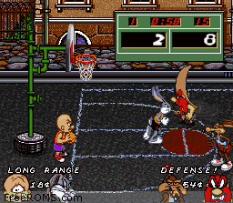 Looney Tunes B-Ball online game screenshot 2