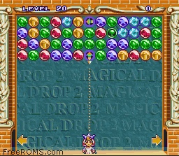 Magical Drop 2 online game screenshot 2