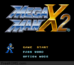 Mega Man X 2 online game screenshot 1