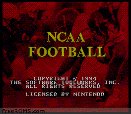 NCAA Football online game screenshot 1