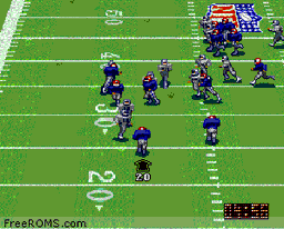 NFL Quarterback Club online game screenshot 2