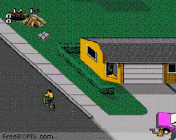 Paperboy 2 online game screenshot 2