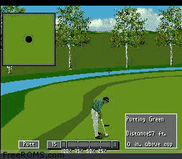 PGA Tour 96 online game screenshot 2