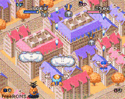 Pop'n Twinbee online game screenshot 2