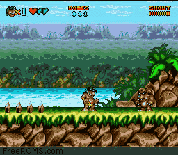 Prehistorik Man online game screenshot 2