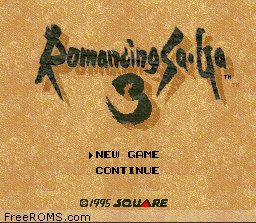 Romancing SaGa 3 online game screenshot 1